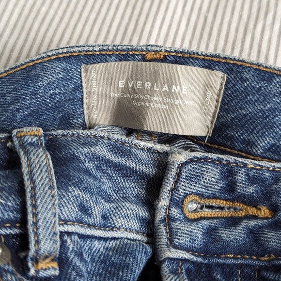 Everlane The Curvy ’90s Cheeky Jean - Crop Size 27 - Picture 2 of 3